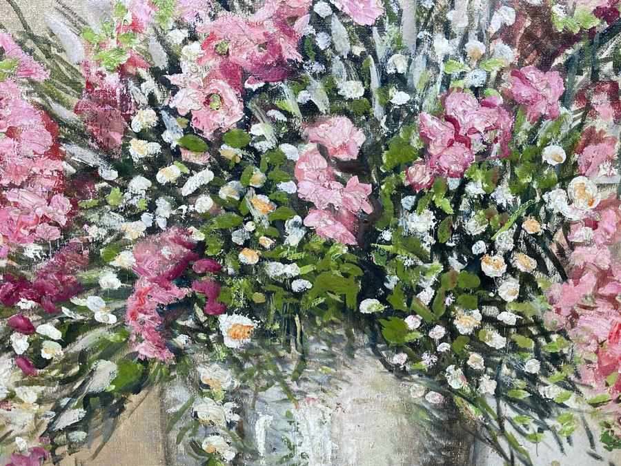 Louis Mark (1867-1942) Original Impressionist Painting On Canvas Signed Lower Right 30 X 24 Framed 37 X 31, Hungarian Painter Aka Lajos Mark [Photo 7]