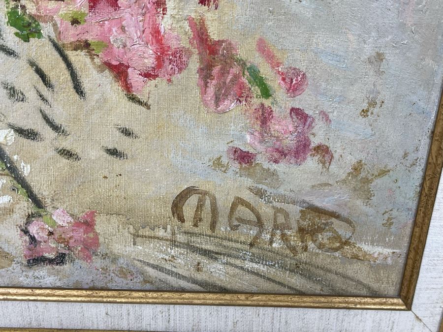 Louis Mark (1867-1942) Original Impressionist Painting On Canvas Signed Lower Right 30 X 24 Framed 37 X 31, Hungarian Painter Aka Lajos Mark [Photo 9]