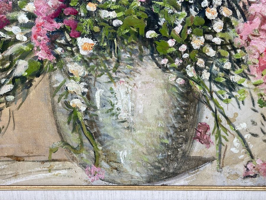 Louis Mark (1867-1942) Original Impressionist Painting On Canvas Signed Lower Right 30 X 24 Framed 37 X 31, Hungarian Painter Aka Lajos Mark [Photo 8]