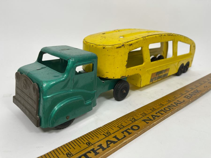 Vintage Steel Toy Structo Auto Haulaway Truck 20L [Photo 6]