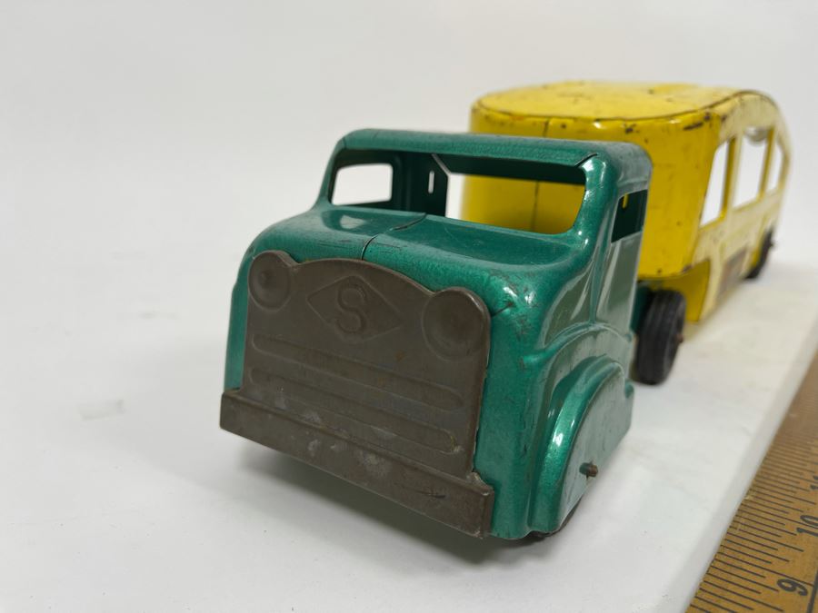 Vintage Steel Toy Structo Auto Haulaway Truck 20L [Photo 7]