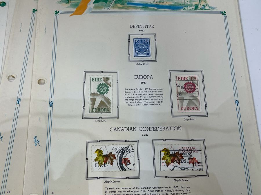 Large Collection Of Irish Postage Stamps From 1964-1976 [Photo 7]