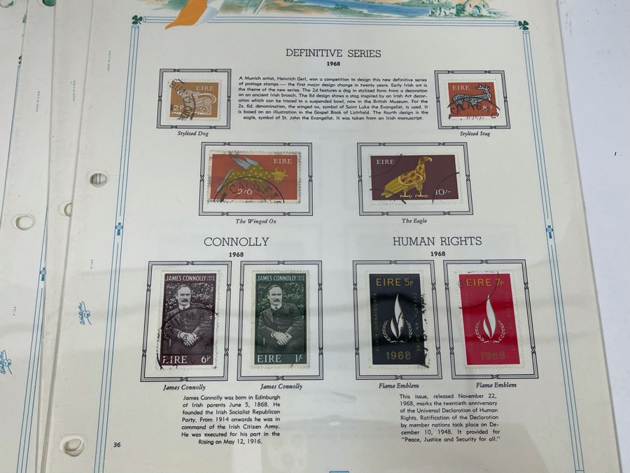 Large Collection Of Irish Postage Stamps From 1964-1976 [Photo 10]