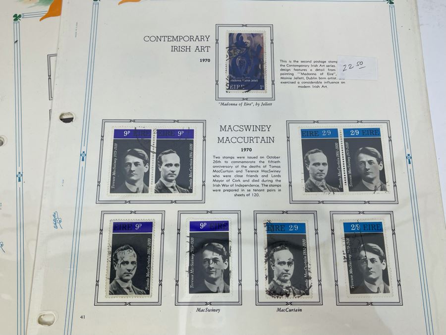 Large Collection Of Irish Postage Stamps From 1964-1976 [Photo 14]