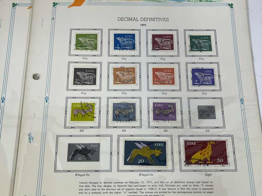 Large Collection Of Irish Postage Stamps From 1964-1976 [Photo 15]