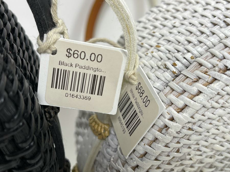 Set Of Three New Paddington Woven Handbags 8R Retails For $180 [Photo 5]