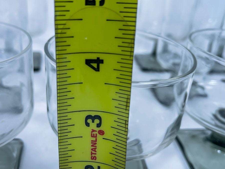 (21) Vintage Stemware Glasses: 3.5H, 4.5H And 6H [Photo 9]