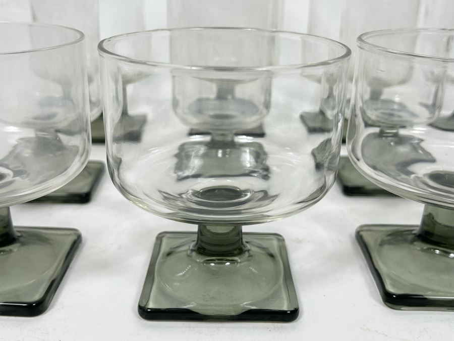 (21) Vintage Stemware Glasses: 3.5H, 4.5H And 6H [Photo 6]