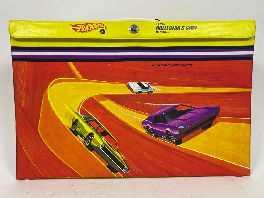 Vintage 1968 Mattel Hot Wheels 48 Car Collector's Case 19 X 12 [Photo 2]