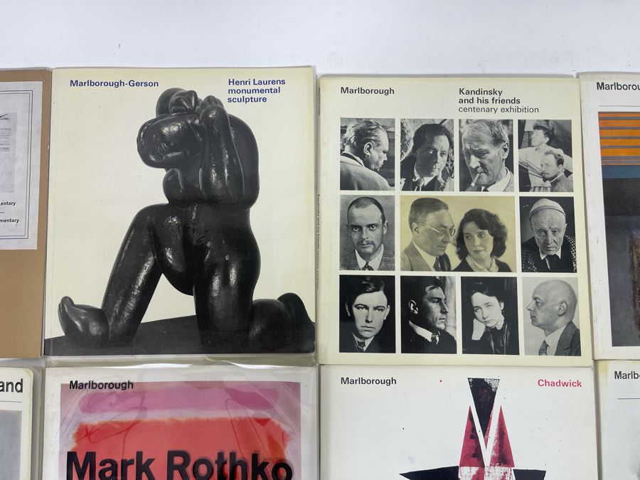Collection Of 15 Mid-Century Marlborough Art Gallery Catalogs From Lipchitz, Feininger, Rothko, Kadinsky, Chadwick, Moore And More Artists [Photo 6]
