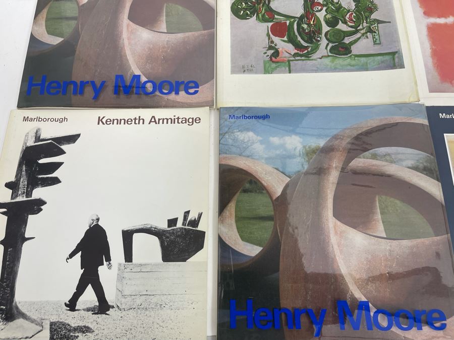 Collection Of 15 Mid-Century Marlborough Art Gallery Catalogs From Lipchitz, Feininger, Rothko, Kadinsky, Chadwick, Moore And More Artists [Photo 11]