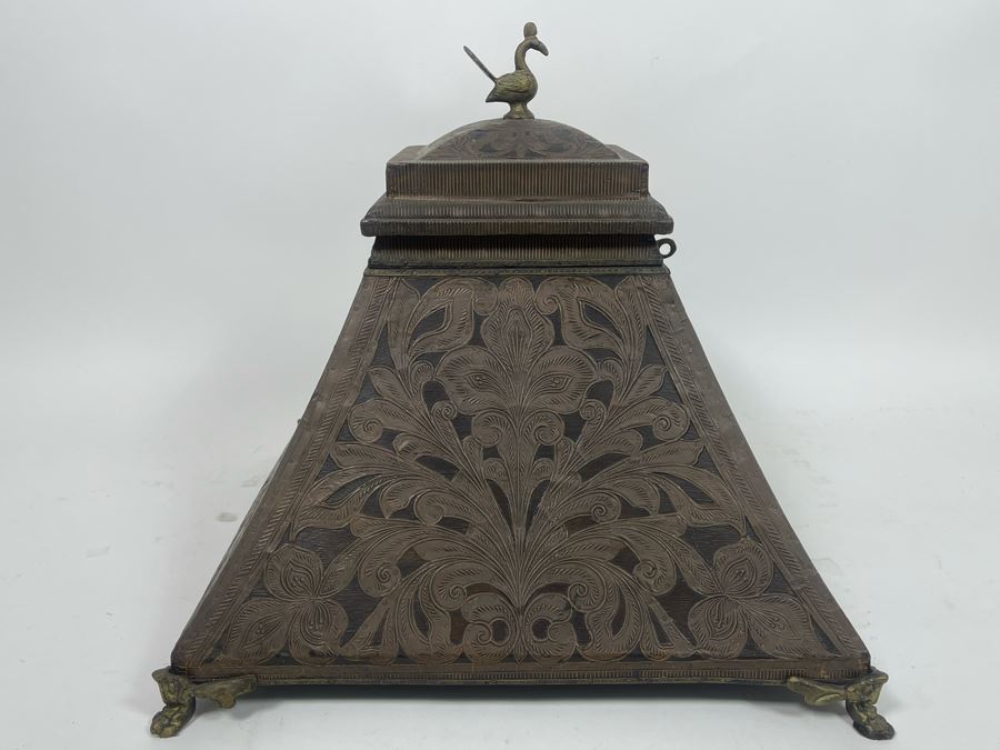 Ronita Smith Collection Copper Box Made In India 15.5W Retails $199 [Photo 5]