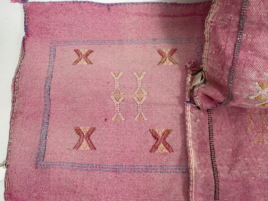 (4) Moroccan Sabra Cactus Silk Pillow Covers Accent Throws Apx 20 X 17 Retails $300 [Photo 6]