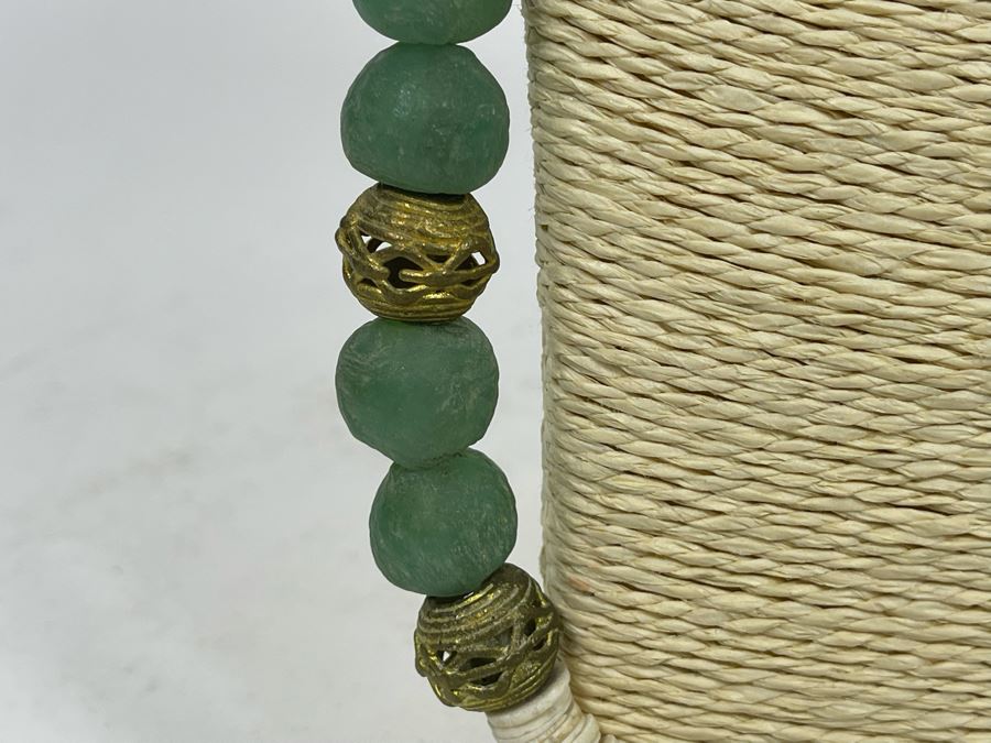 New Green Glass Beaded 32' Necklace Retails $60 [Photo 5]