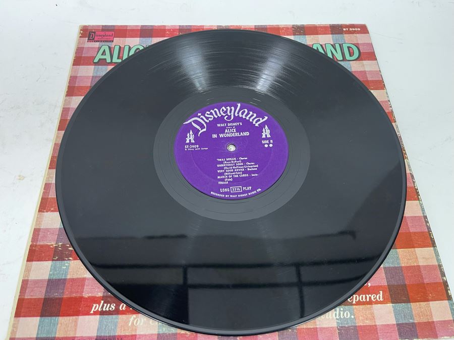 (3) Vintage Walt Disney Vinyl Records [Photo 18]