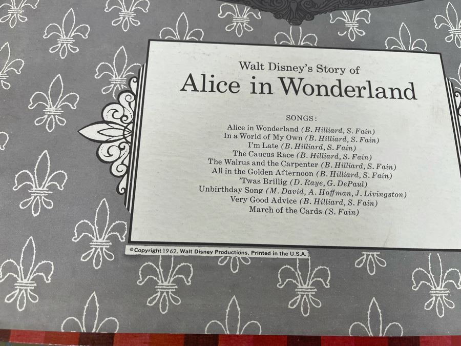 (3) Vintage Walt Disney Vinyl Records [Photo 10]