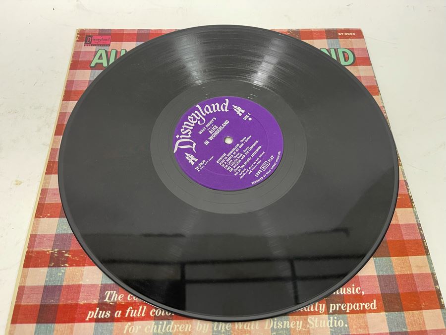 (3) Vintage Walt Disney Vinyl Records [Photo 19]