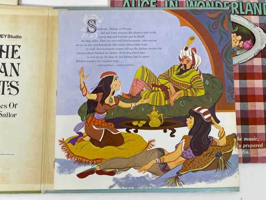 (3) Vintage Walt Disney Vinyl Records [Photo 13]