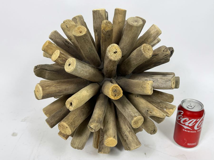 Wooden Spherical Sculpture 14R [Photo 2]