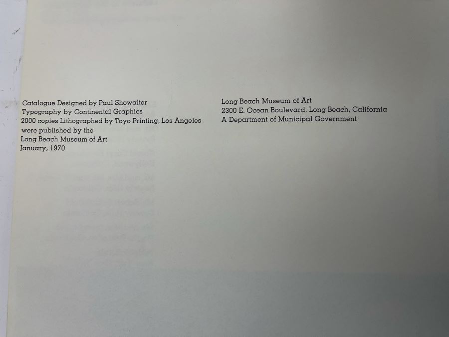 Alexander Calder Long Beach Museum Of Art Catalog From 1970 [Photo 6]