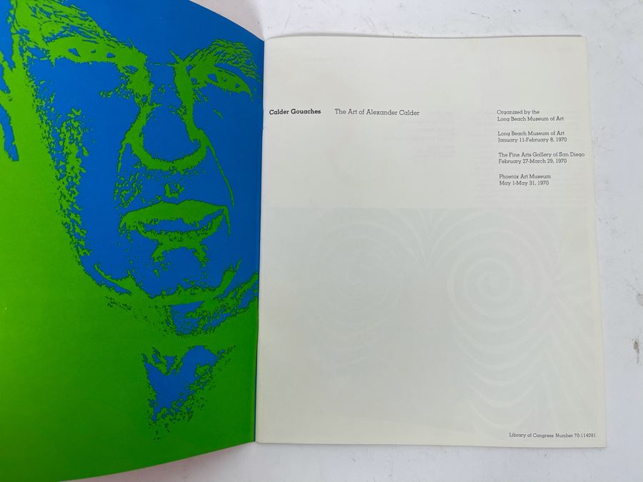 Alexander Calder Long Beach Museum Of Art Catalog From 1970 [Photo 4]