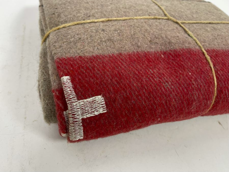 Vintage Swiss Wool Blanket Retails $225 [Photo 4]