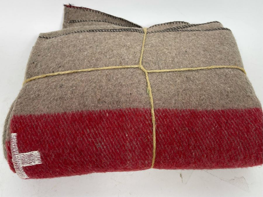 Vintage Swiss Wool Blanket Retails $225 [Photo 2]