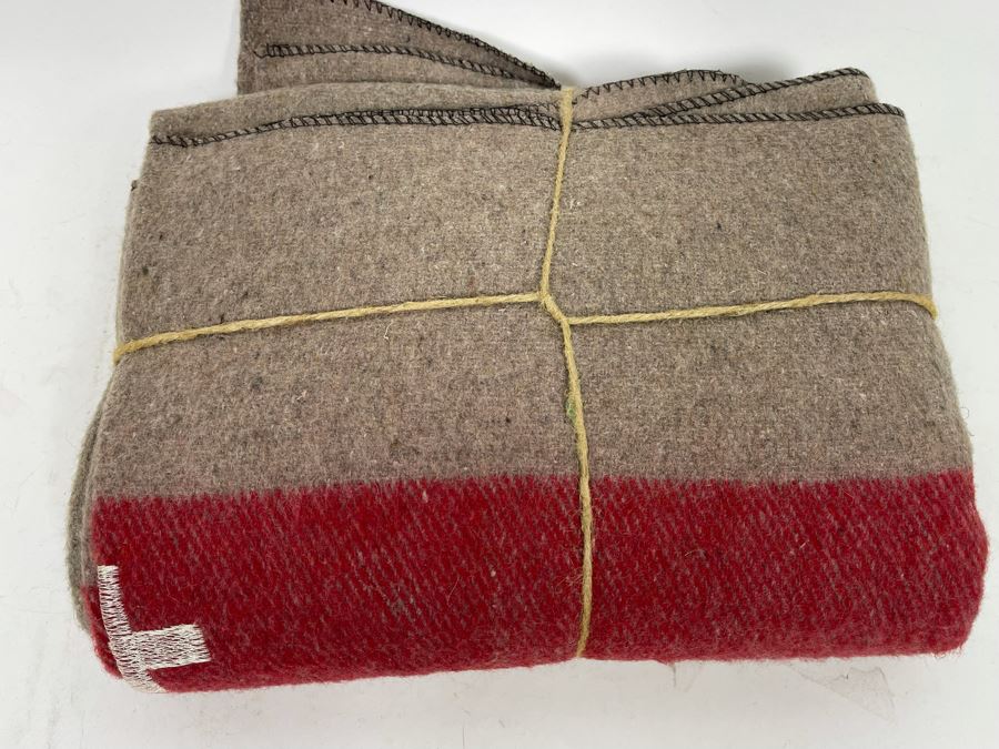 Vintage Swiss Wool Blanket Retails $225 [Photo 3]