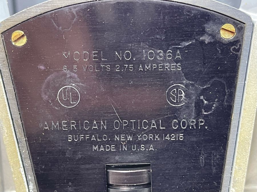 American Optical Corp Microscope Model No. 1036A [Photo 19]