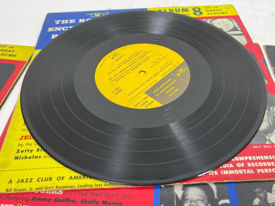 Entire Collection Of 1-12 RCA Victor Encyclopedia Of Recorded Jazz Vinyl Records [Photo 32]