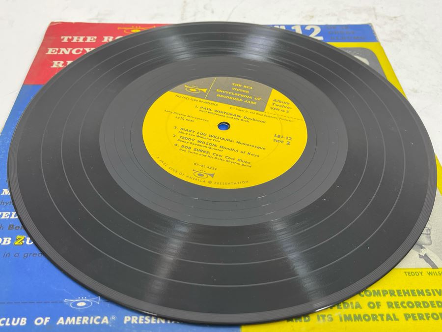 Entire Collection Of 1-12 RCA Victor Encyclopedia Of Recorded Jazz Vinyl Records [Photo 39]