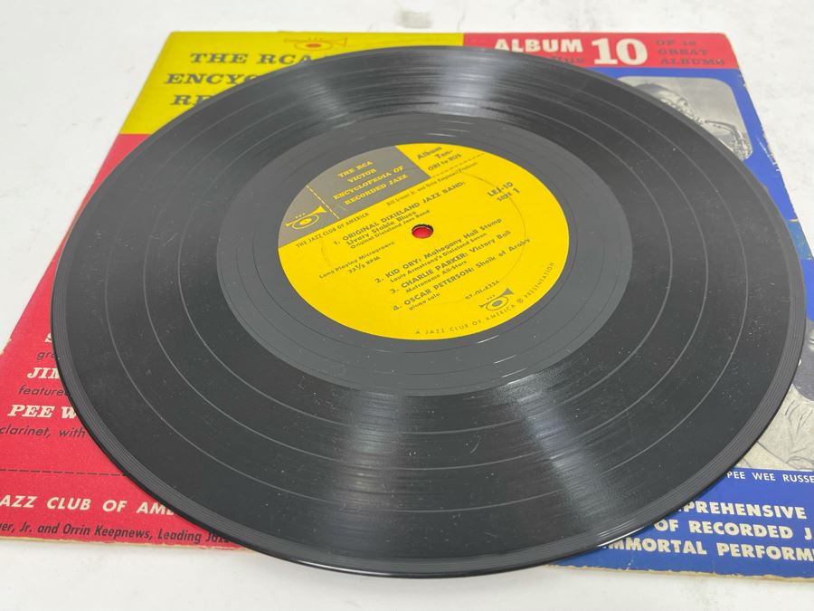Entire Collection Of 1-12 RCA Victor Encyclopedia Of Recorded Jazz Vinyl Records [Photo 36]