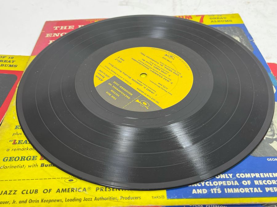 Entire Collection Of 1-12 RCA Victor Encyclopedia Of Recorded Jazz Vinyl Records [Photo 30]