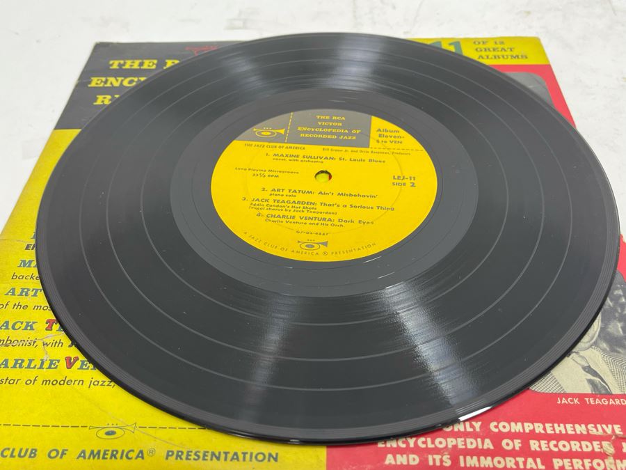 Entire Collection Of 1-12 RCA Victor Encyclopedia Of Recorded Jazz Vinyl Records [Photo 37]