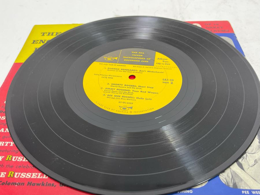 Entire Collection Of 1-12 RCA Victor Encyclopedia Of Recorded Jazz Vinyl Records [Photo 35]