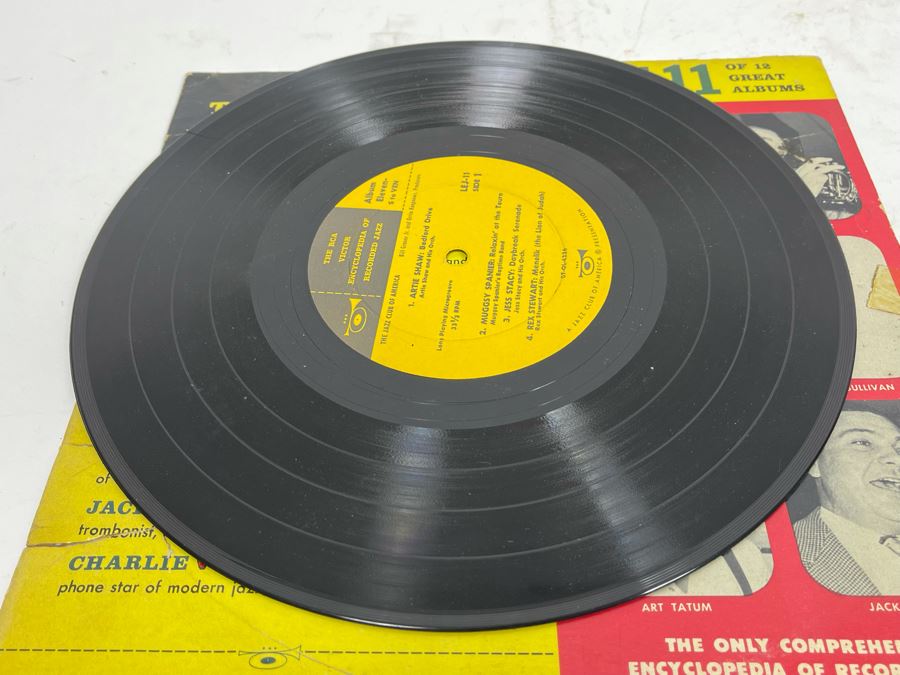 Entire Collection Of 1-12 RCA Victor Encyclopedia Of Recorded Jazz Vinyl Records [Photo 38]