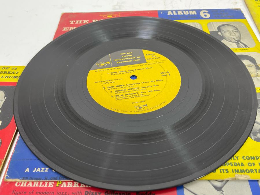 Entire Collection Of 1-12 RCA Victor Encyclopedia Of Recorded Jazz Vinyl Records [Photo 27]