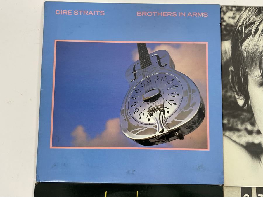 (4) Vintage Vinyl Records Including Promo Copy Of Howard Jones Dream Into Action [Photo 2]