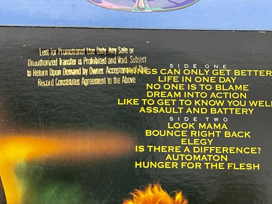 (4) Vintage Vinyl Records Including Promo Copy Of Howard Jones Dream Into Action [Photo 7]