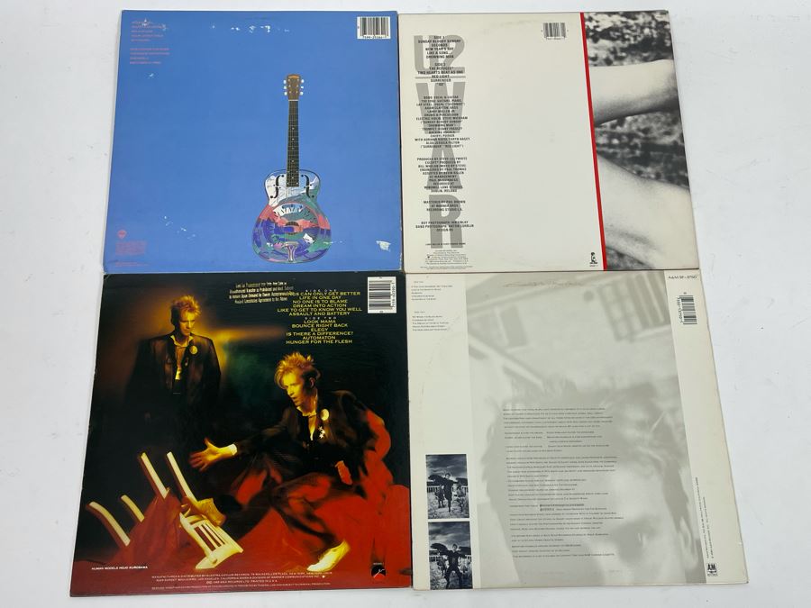 (4) Vintage Vinyl Records Including Promo Copy Of Howard Jones Dream Into Action [Photo 6]