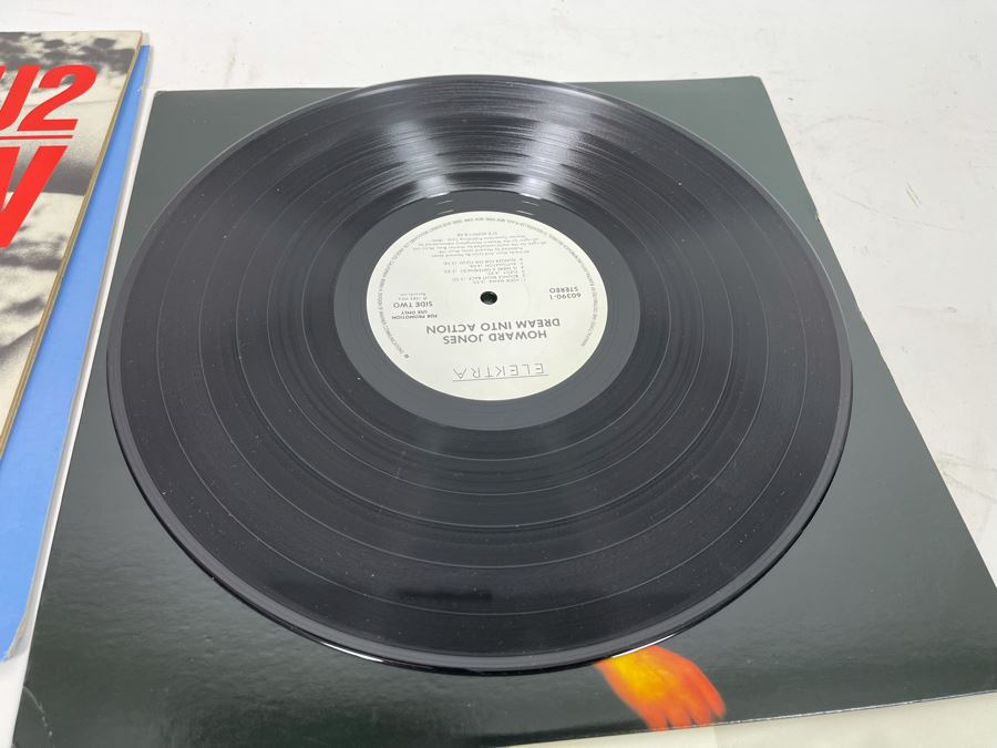 (4) Vintage Vinyl Records Including Promo Copy Of Howard Jones Dream Into Action [Photo 19]