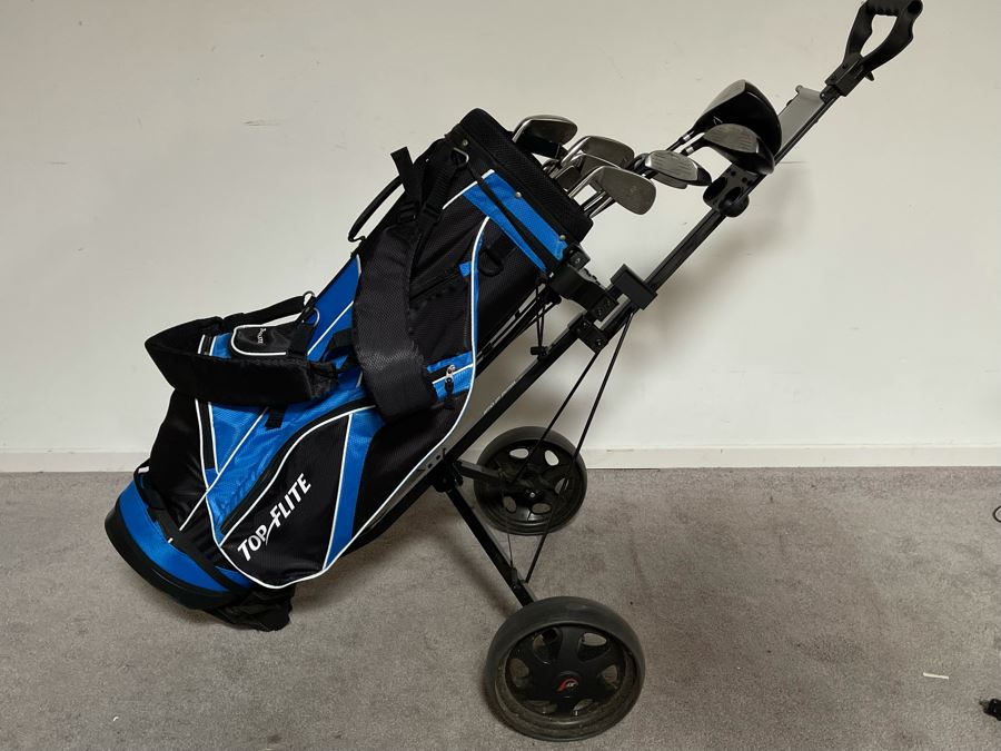 Men's Top Flite Golf Clubs With Bag [Photo 8]