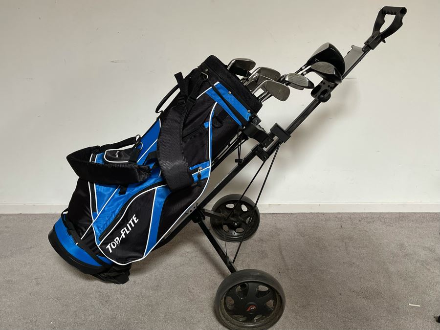 Men's Top Flite Golf Clubs With Bag [Photo 9]