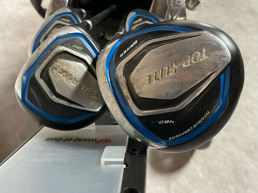 Men's Top Flite Golf Clubs With Bag [Photo 6]