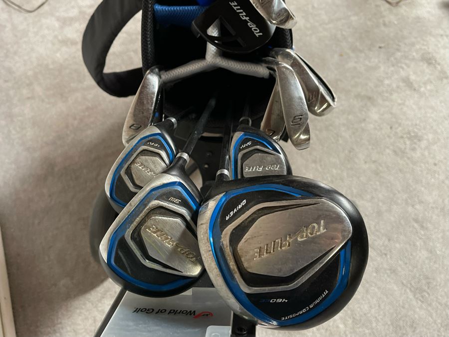 Men's Top Flite Golf Clubs With Bag [Photo 5]