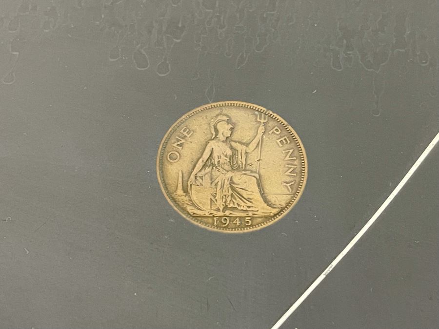 Vintage Couroc Of Monterey Coin Themed Tray 18 X 12.5 [Photo 3]