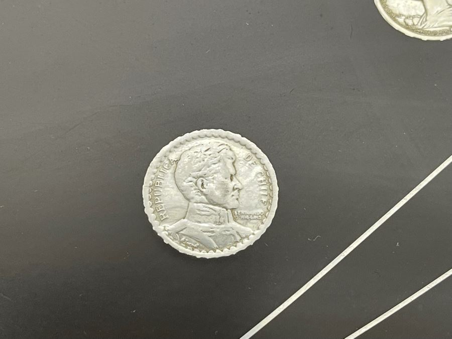 Vintage Couroc Of Monterey Coin Themed Tray 18 X 12.5 [Photo 5]