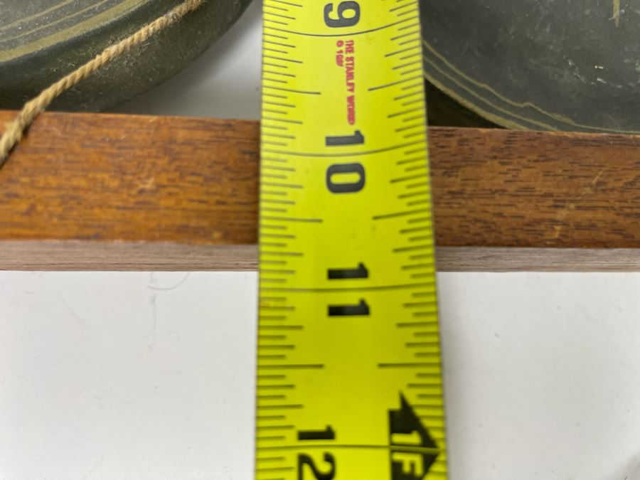 Three Thai Gongs (2 Need To Be Strung To Base) 26W X 10.5D X 3H [Photo 9]