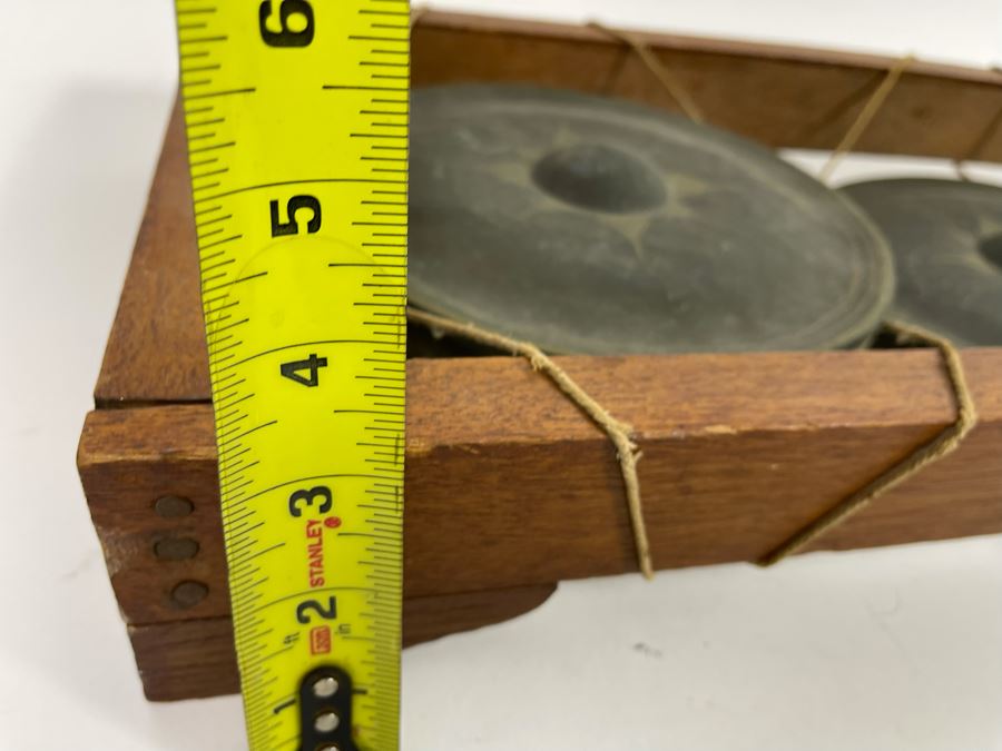 Three Thai Gongs (2 Need To Be Strung To Base) 26W X 10.5D X 3H [Photo 10]