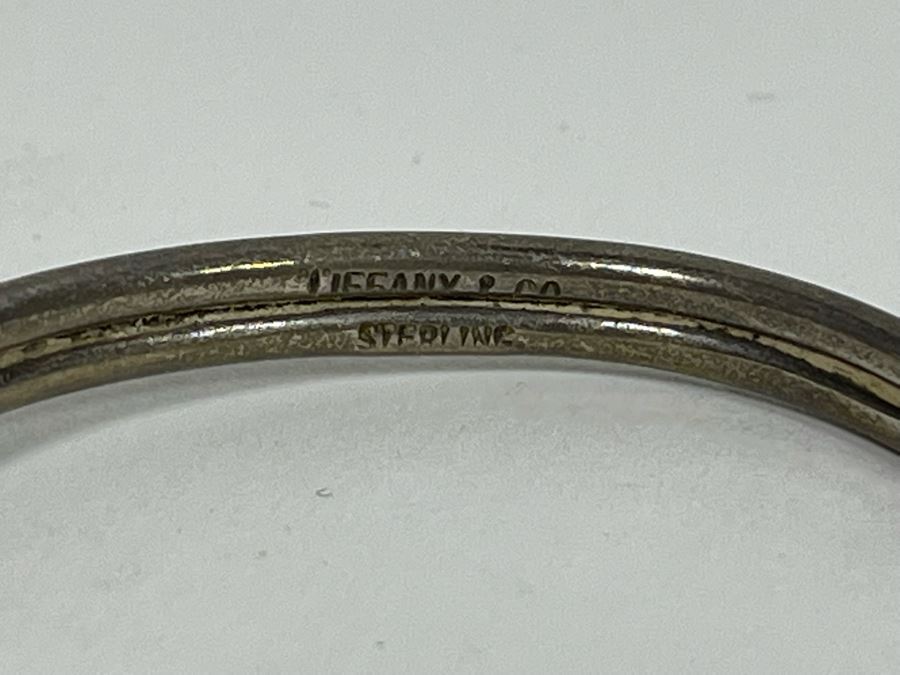 Tiffany & Co Sterling Silver Bracelet 2.25W 11g [Photo 3]